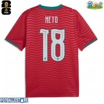 Portugal Pedro Neto #18 Hjemmedrakt VM 2026 Kortermet